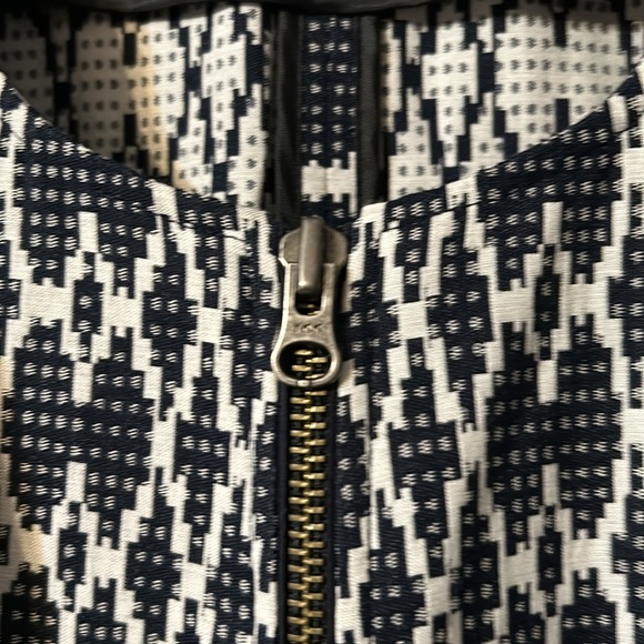 J Crew Navy & Cream Jacket - Picture 5 of 5